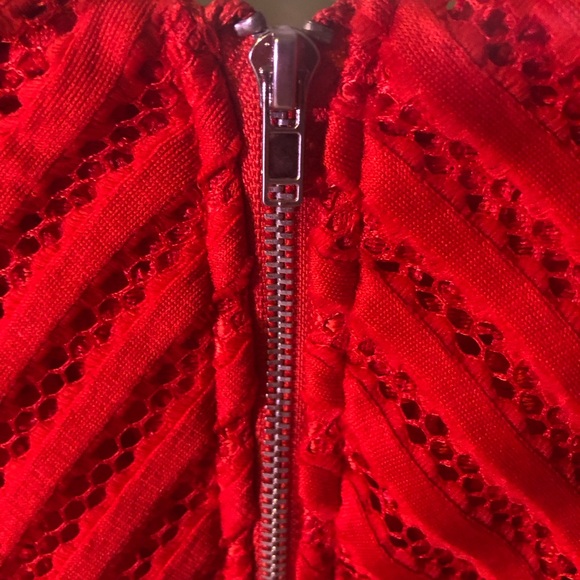 Sexy and fun Little Red Party Dress size Large - Picture 5 of 10